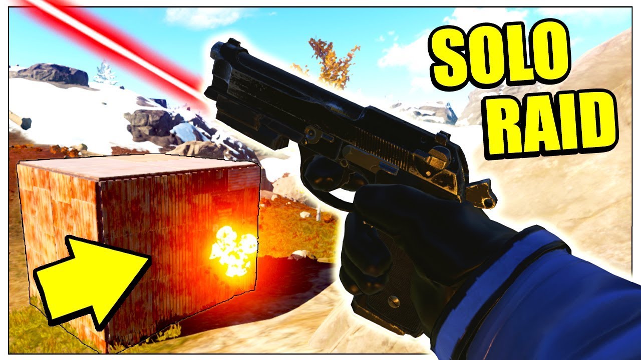 Rust RICH SOLO RAID DEFENSE - Counter Raiding + Chinook Loot - Silent PvP Plays (Rust Modded Raids)