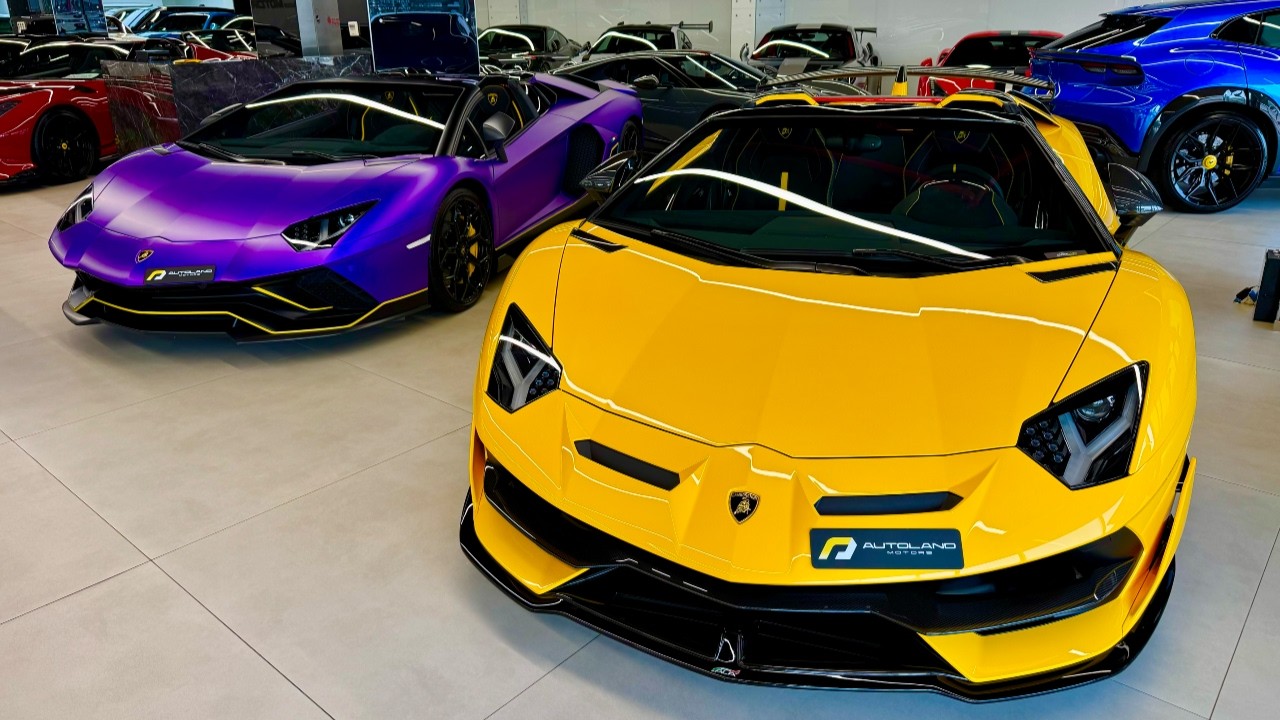Dubai Luxury Car Showroom Worth $100,000,000! | Auto Land Motors