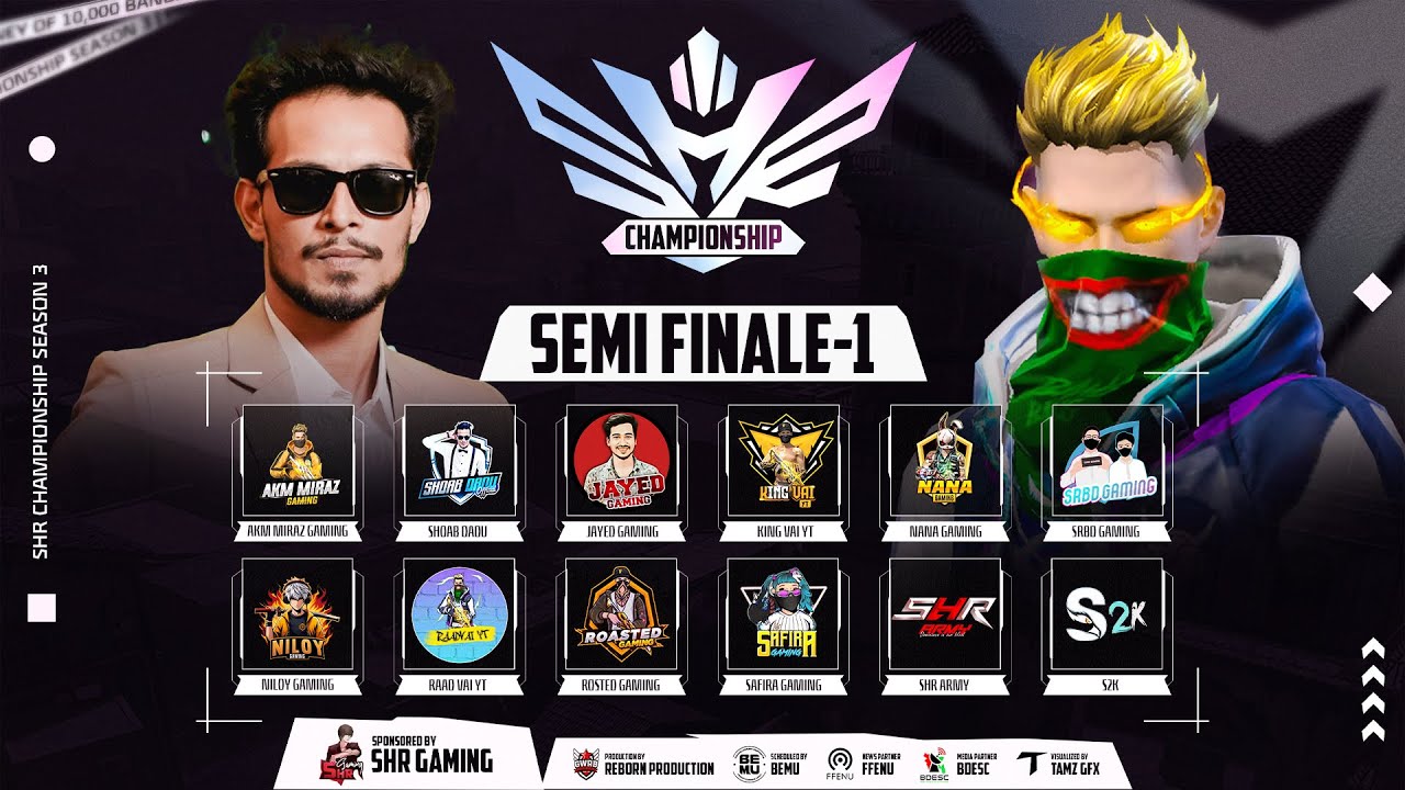 [🔴 LIVE] ON || SEMI FINAL GROUP A || SHR CHAMPIONSHIP  S3 || @raadvaiyt829