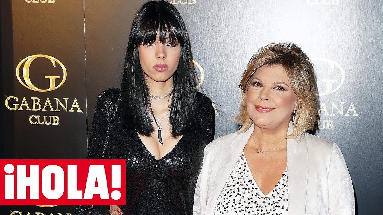ALEJANDRA RUBIO, hija de TERELU, asustada y muy agobiada en su fiesta de cumpleaños