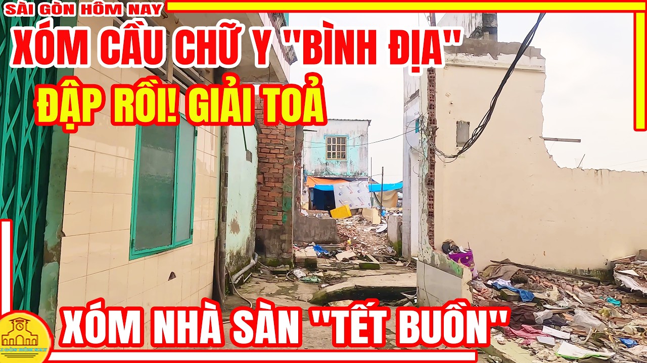 ĐẬP RỒI! Xóm CẦU CHỮ Y Thành 