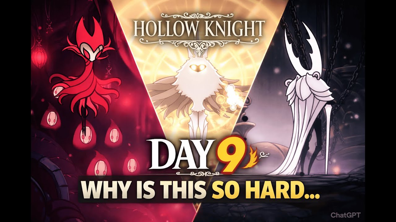 🔴 Hollow Knight – Day 9 LIVE | Why Is This So Hard…