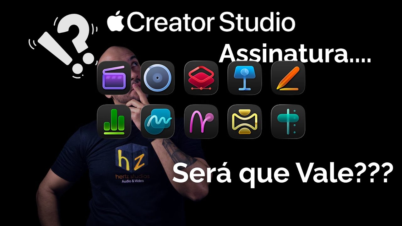 APPLE CREATOR STUDIO: O que já sabemos (Logic Pro + Final Cut) / Vale a pena?