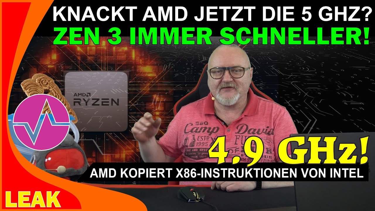 Exklusiv: 4,9 GHz Sample des Ryzen 9 4950X / 5950X gesichtet | Neue x86-Befehle von Intel erg&auml;nzt