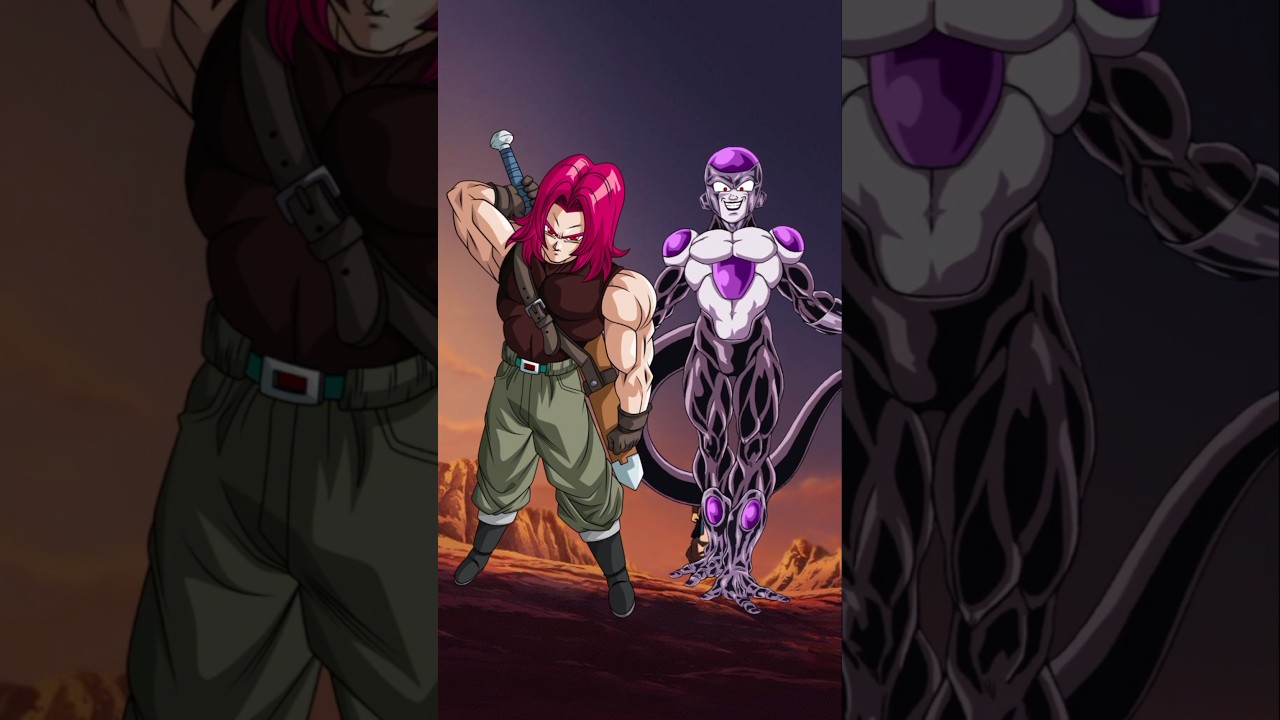 Frieza vs future trunks | who is strongest #dragonball #trending #popular
