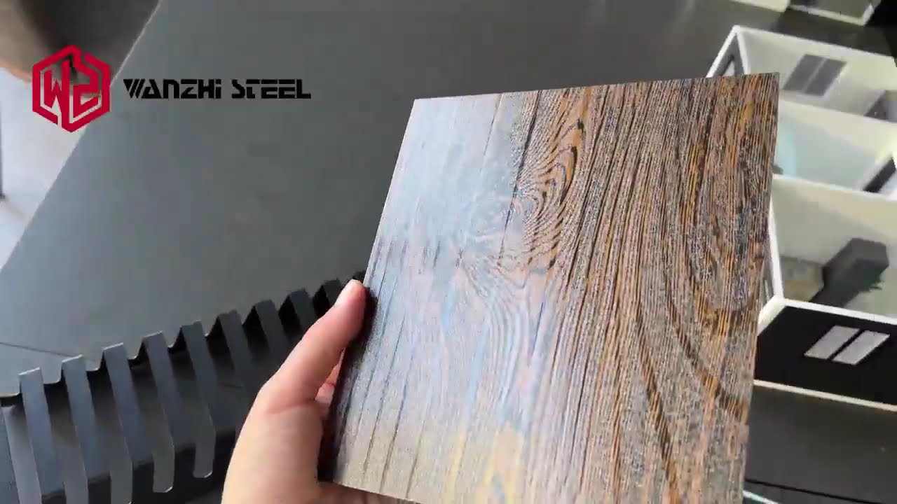 Decorative Steel Sheet Surface Finishes | Wood Grain, Wrinkle, Orange Peel & Brushed Laminated Steel