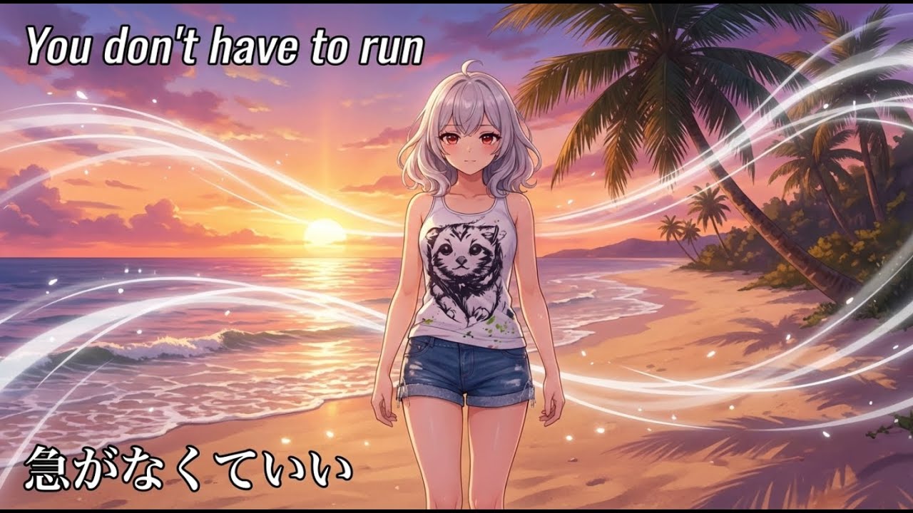 You don't have to run ―急がなくていい―