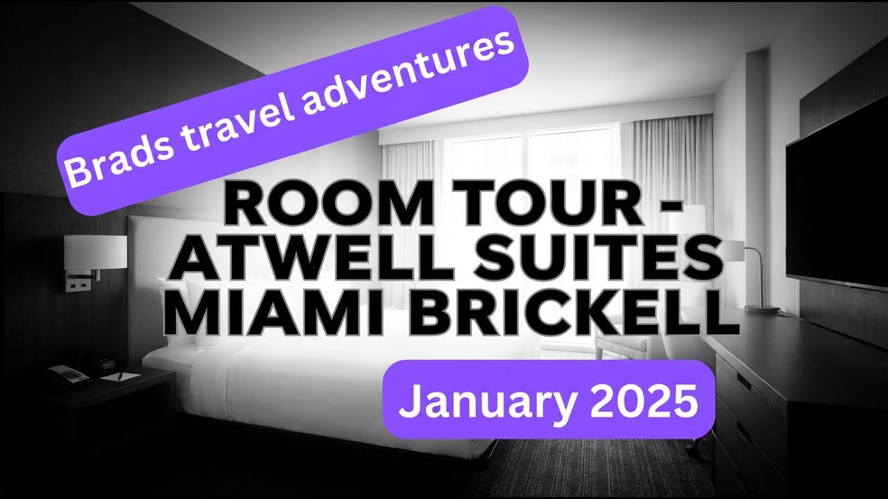 Room tour - Atwell Suites Miami Brickell.