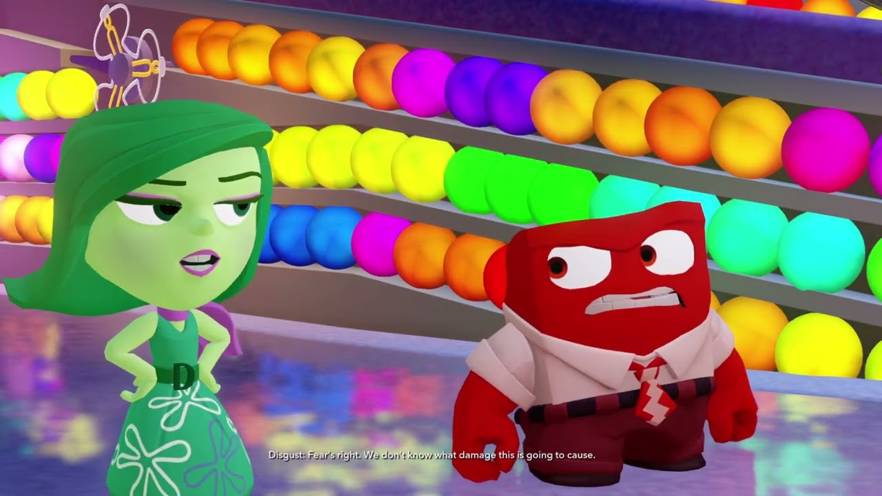 (Disney Infinity 3.0) First time playing the Inside Out playset
