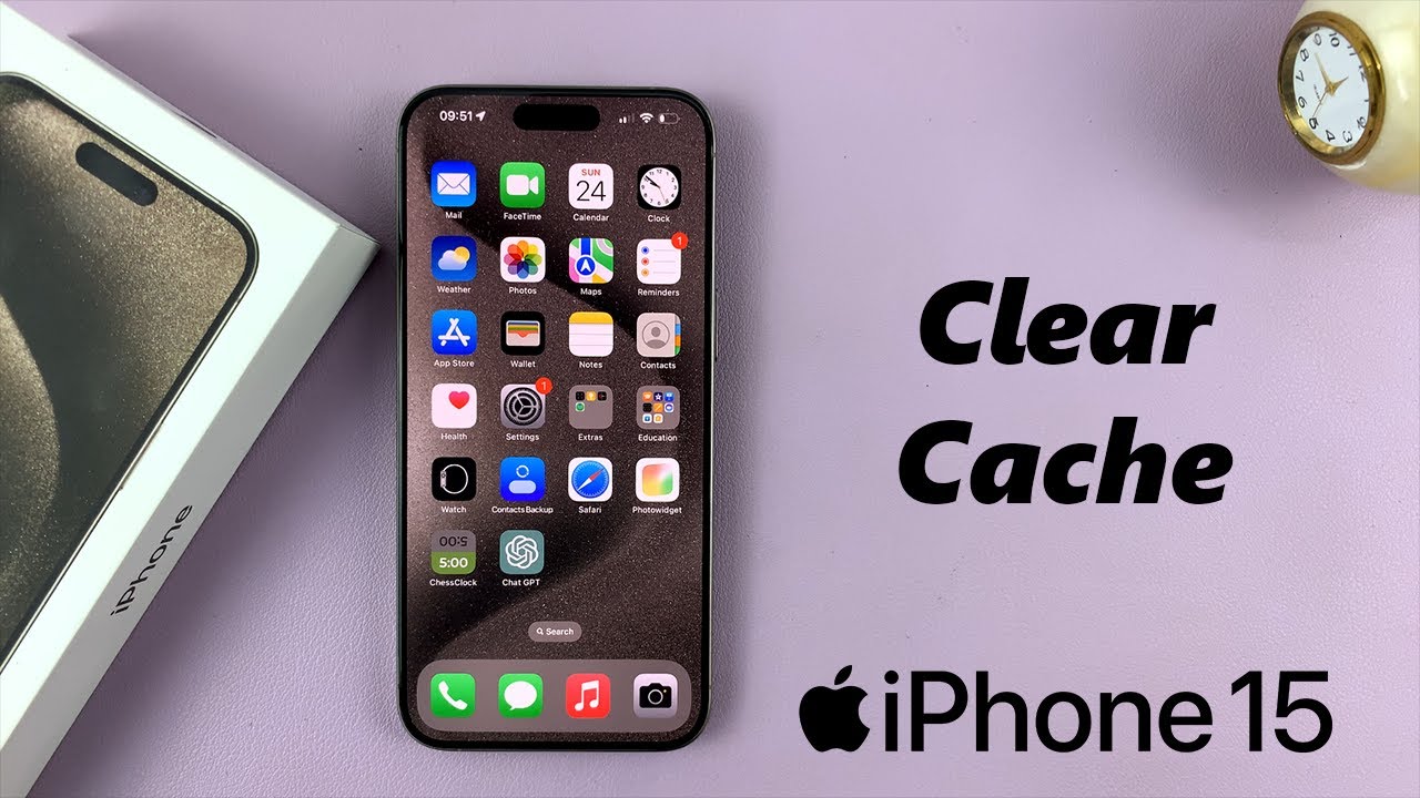 Как очистить кэш на iPhone 15 и iPhone 15 Pro