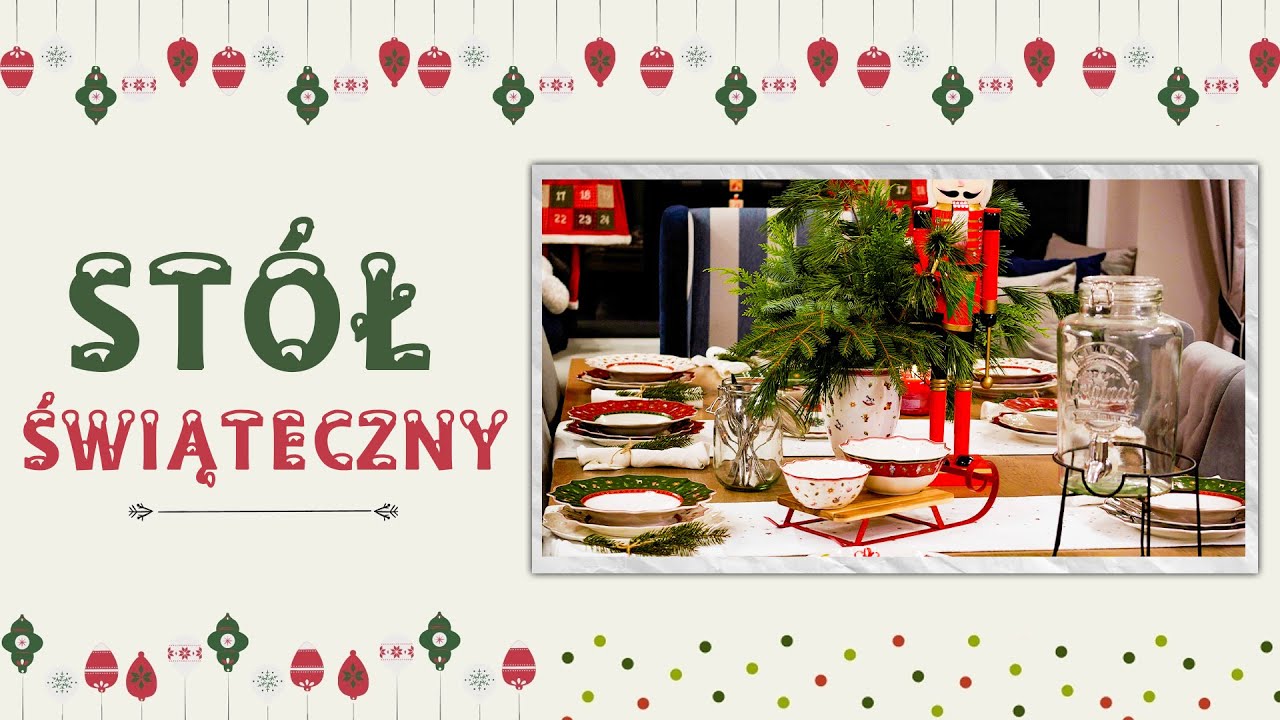 STÓŁ ŚWIĄTECZNY 🎄🎄🎄