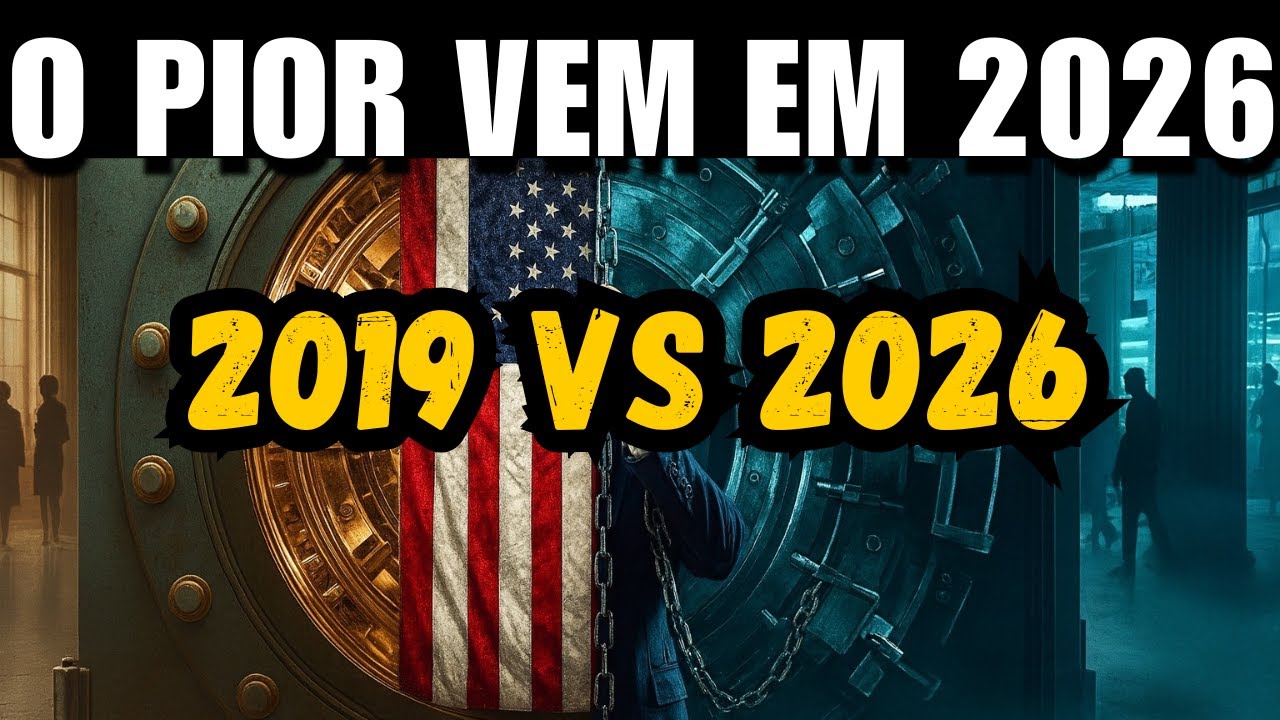 Por que suas economias est&atilde;o presas: o colapso de 2026 vs. 1929