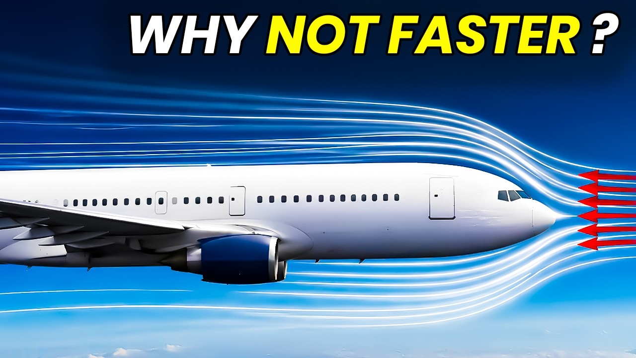 Why Planes Don't Fly Faster Than 950 Km Per Hour ?
