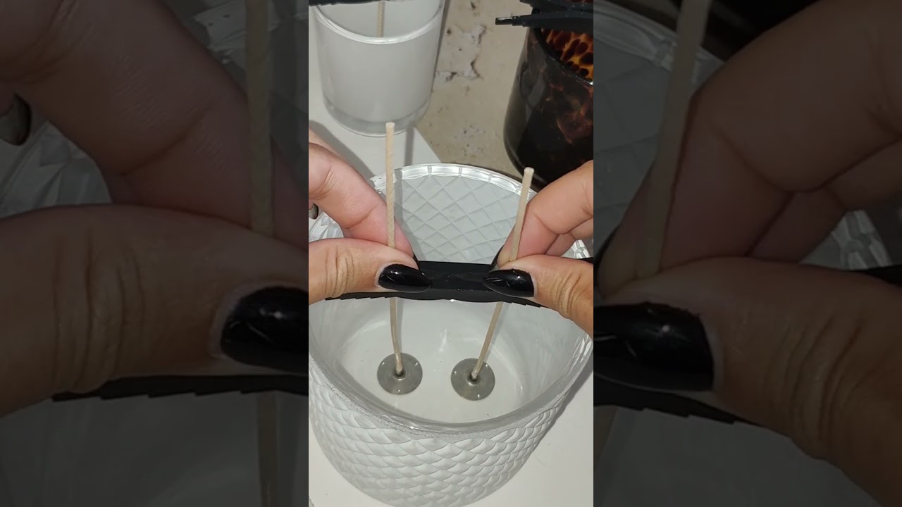 TruWiks the best universal wick holder for candle making. Available on Amazon.com
