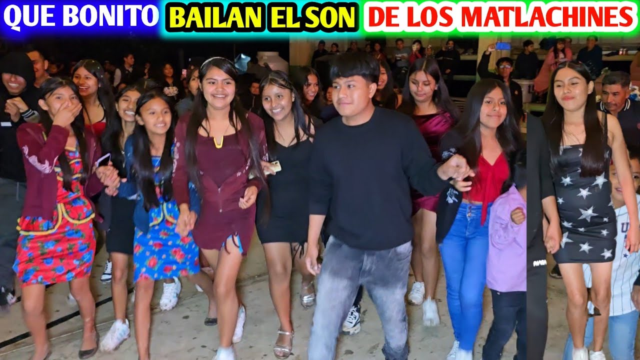 Que bonito bailan el son de los Matlachines 