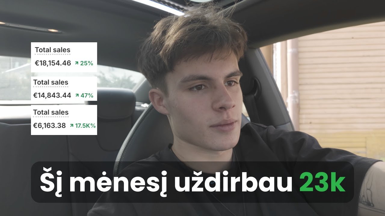 Šį mėnesį uždirbau 23k, bet vis tiek negaliu miegoti...