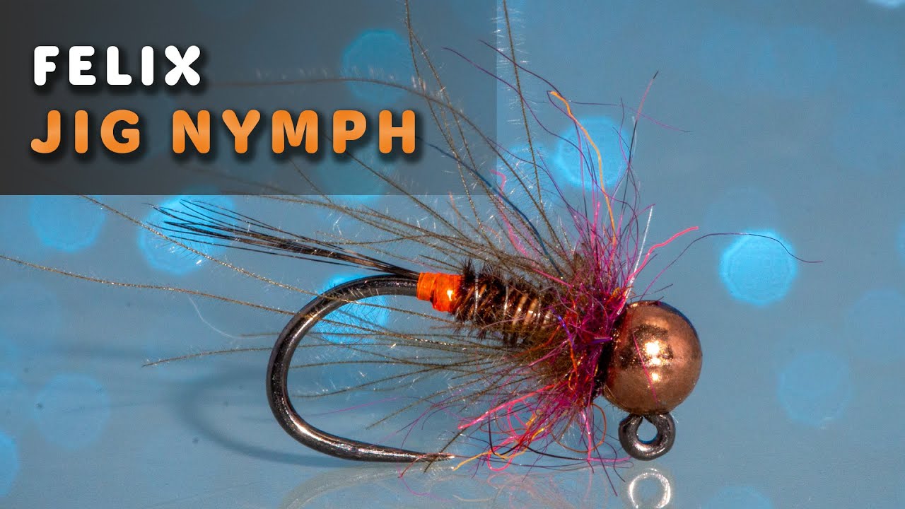 Felix Jig Nymph - Super skuteczna nimfa na Rabę, Skawę, Vah - Fly tying