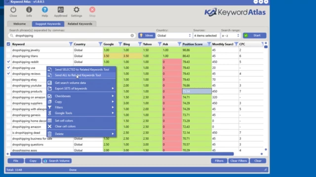 How to use the Related Keywords Tool - Keyword Atlas