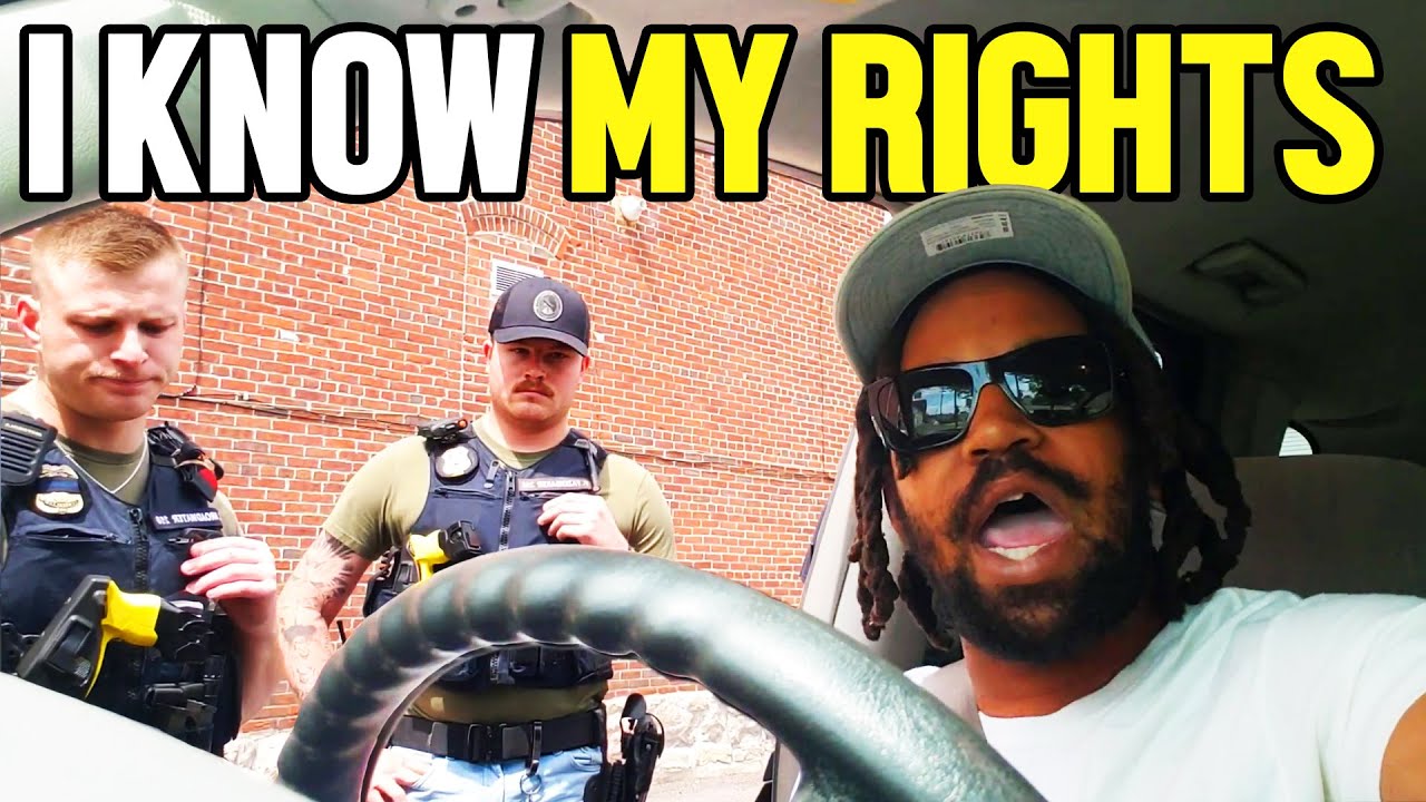 Guy FORCES Cops To Give Up And Leave!