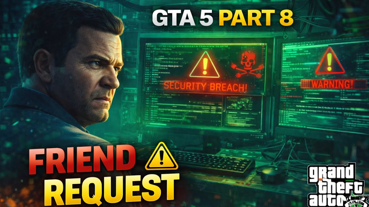 GTA 5 Part 8 – Friend Request | Michael Ki Zindagi Ka Sab Se Dangerous Mission 😱