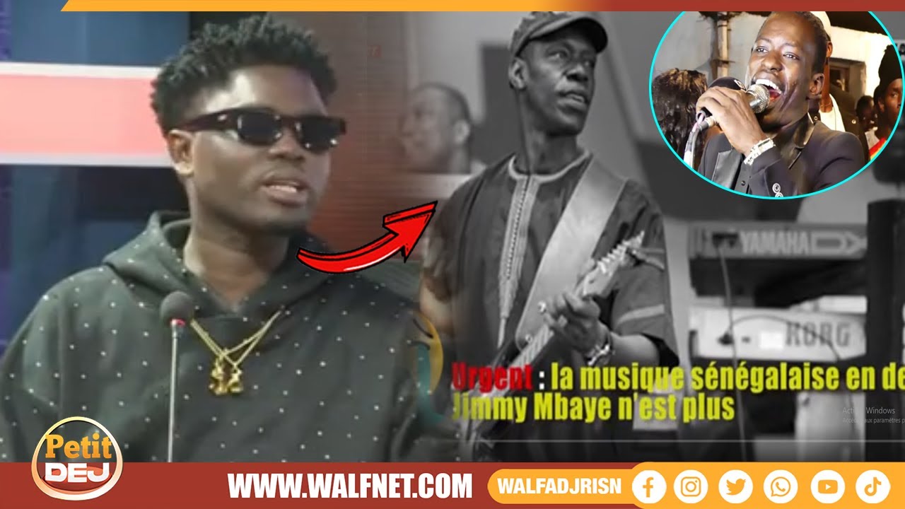 Décès de Jimmy Mbaye, carrière musicale, sagar Thiate Seck : l'artiste Ndiogou Mbaye à cœur ouvert