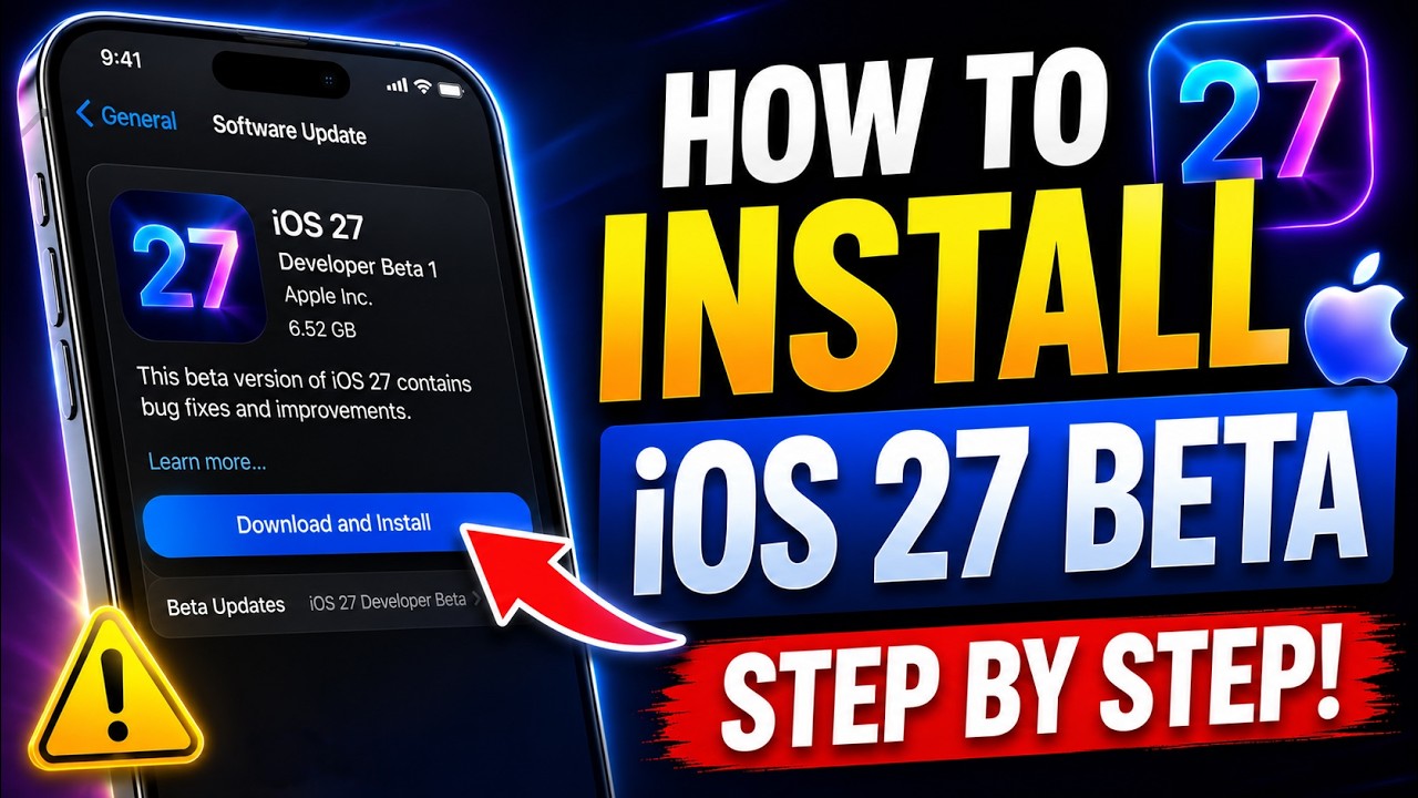 Не устанавливайте бета-версию iOS 27, пока не посмотрите это!