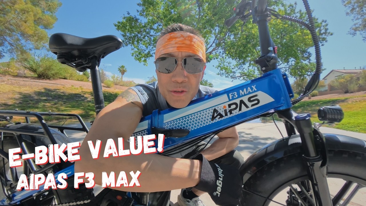 Тренировка с моим НОВЫМ электровелосипедом Aipas F3 Max
