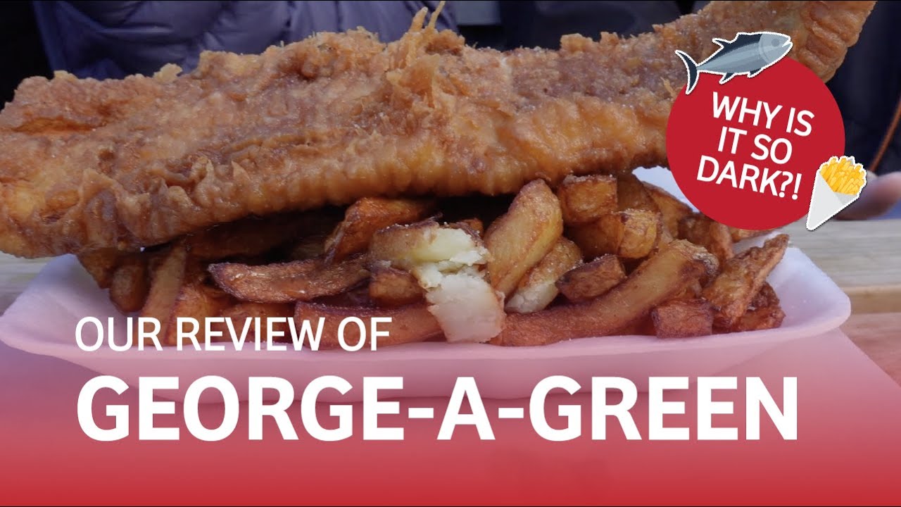 The 2 Grumpy Fryers Review George-A-Green's Fish n Chips in Wakefield | Why Are They So Dark?!