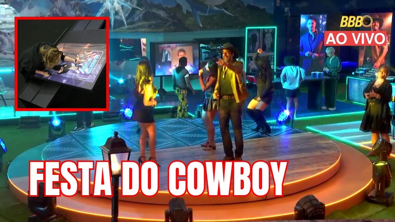 🚨 BBB 26 - FESTA DOS L&Iacute;DERES ALBERTO COWBOY E JONAS AO VIVO + ANA PAULA &Eacute; BARRADA E NEM LIGA