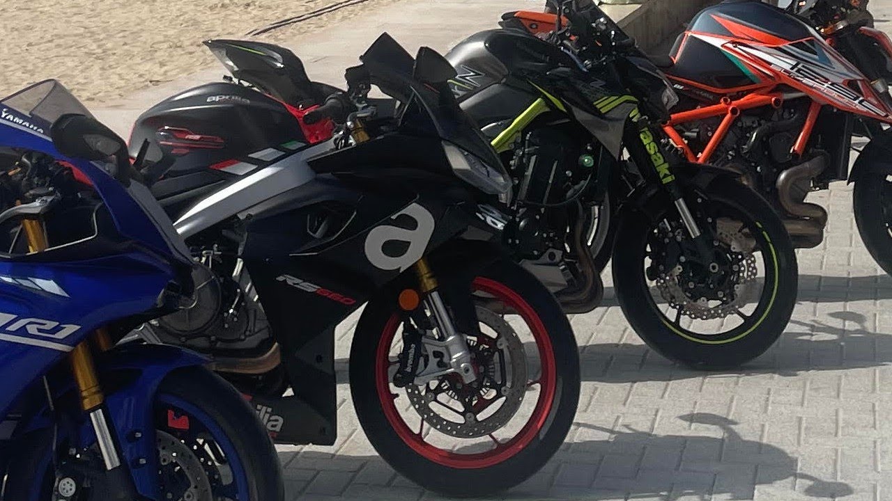 Primera ruta con la R1 | Yamaha R1, KTM Superduke 1290R, Kawasaki Z900, Aprilia RS660