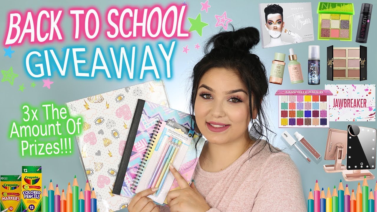 HUGE INTERNATIONAL BACK TO SCHOOL GIVEAWAY 2019 | 3X THE AMOUNT OF PRIZES (CLOSED)