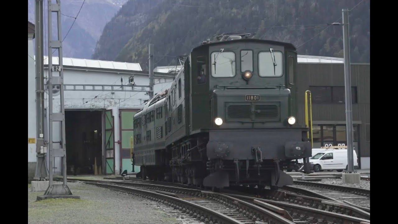 Sabine Dahinden : Team Erstfeld - Bahnhistorischer Verein am Gotthard pflegt Lokomotiven und Züge