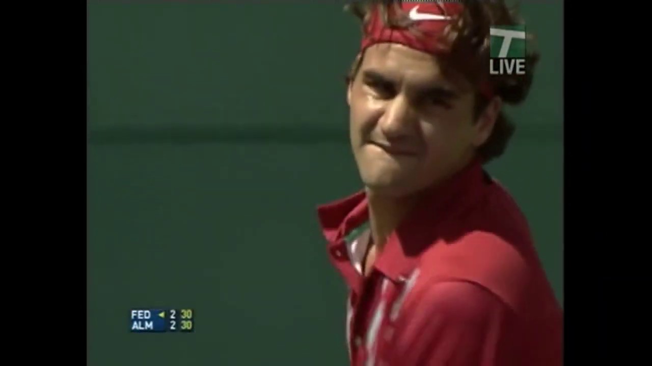 Miami 2007 Federer - Almagro