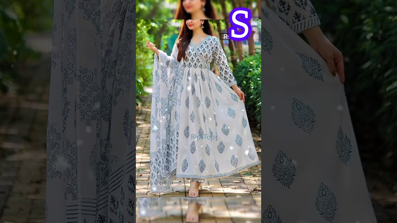 😍choose your favourite Angrakha style anarkali dress✨#fashion#angrakha#dress#shorts#ytshorts
