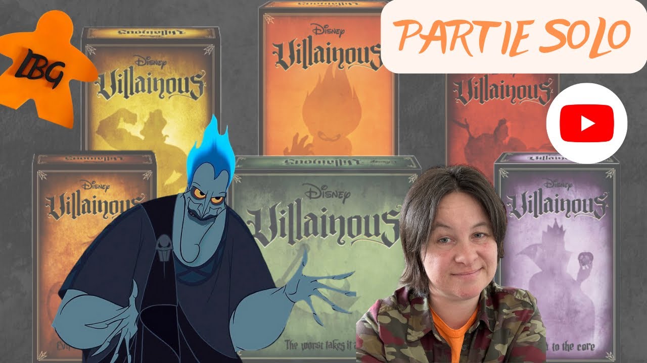 Disney Villainous - Hadès (en solo - tournoi)