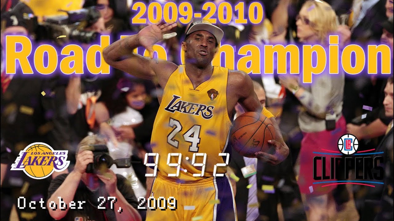 Clippers vs Lakers | Kobe Bryant 33 Points 8 Rebounds Full Game October 27, 2009