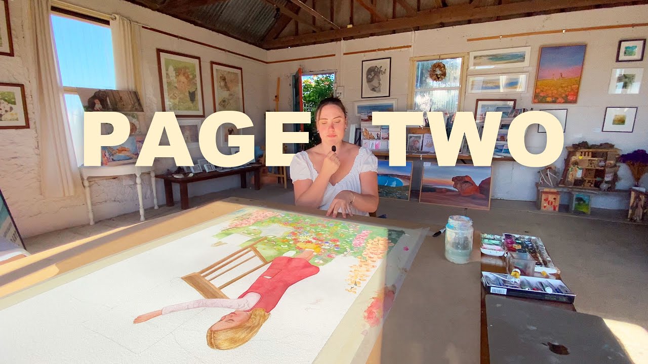 WRITING & ILLUSTRATING my own CHILDREN'S BOOK | page two