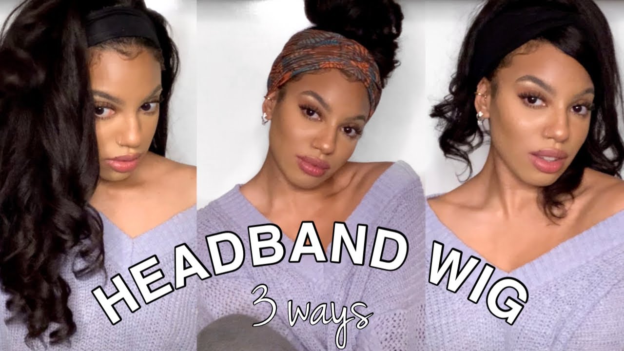 HOW TO STYLE A HEADBAND WIG ft. HerGivenHair