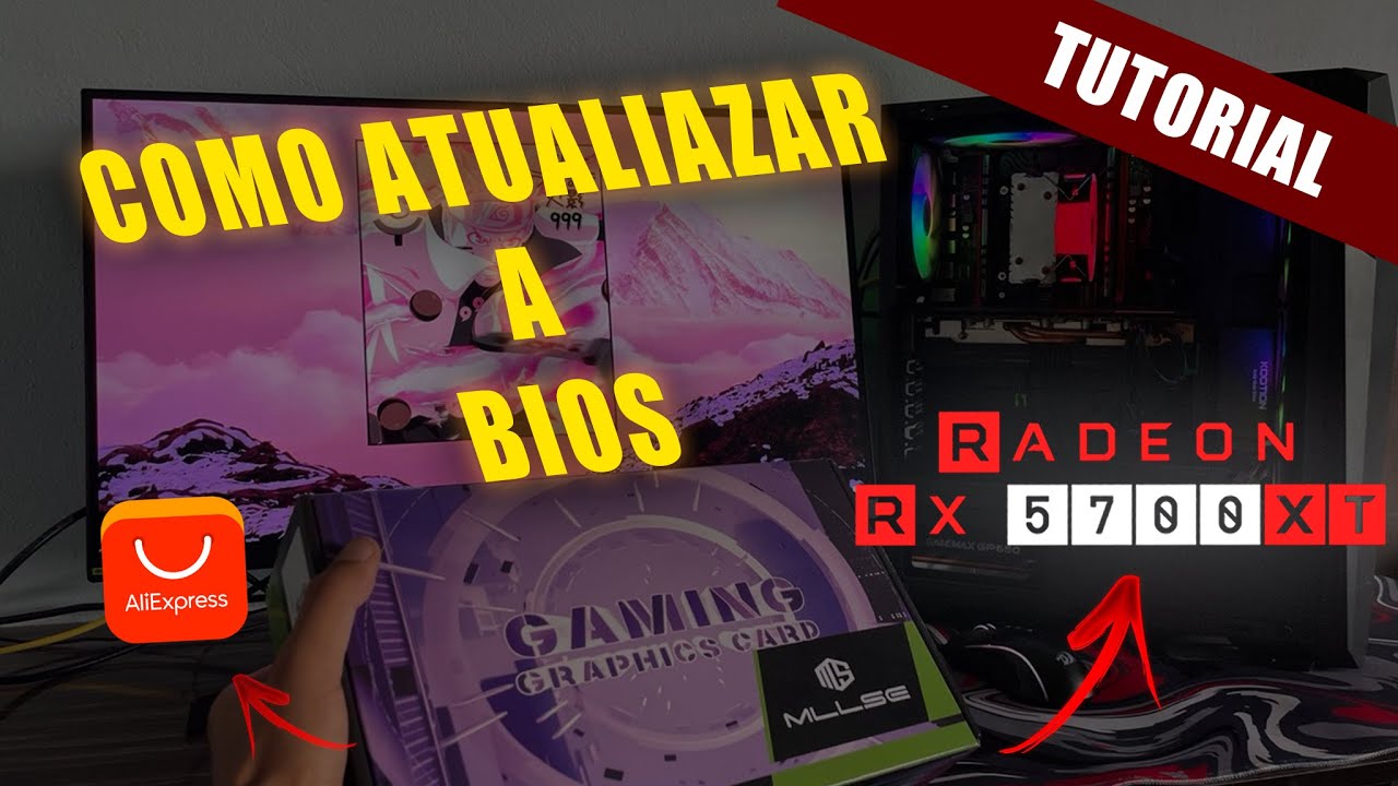 COMO ALTERAR A BIOS DE MINERAÇÃO DA RX 5700XT DO ALIEXPRESS?? GANHEI MUITO DESEMPENHO?? VALE A PENA?