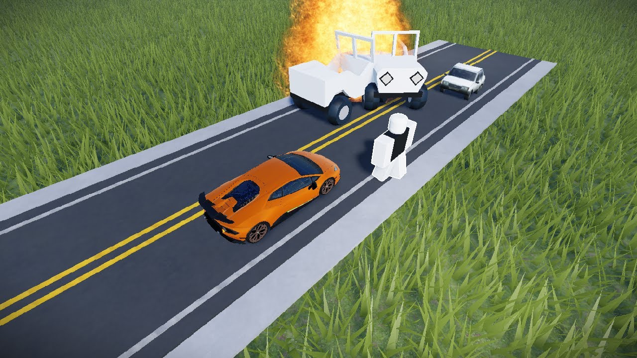 get hit by a car simulator wow