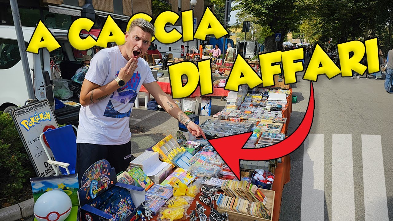 In questo MERCATINO dell'usato Ho concluso i migliori AFFARI pokemon