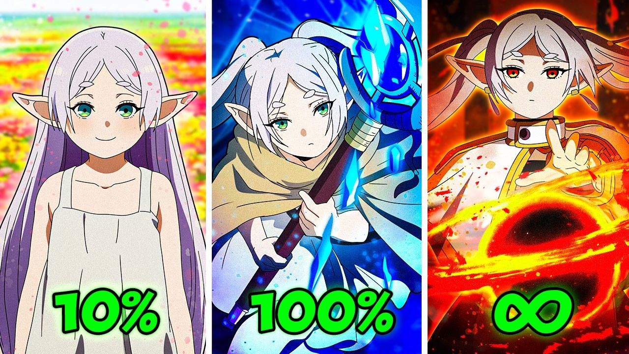 Frieren's TRUE Power & Identity Explained - All 17 Powerful Spells & Strongest Mage of All Time.