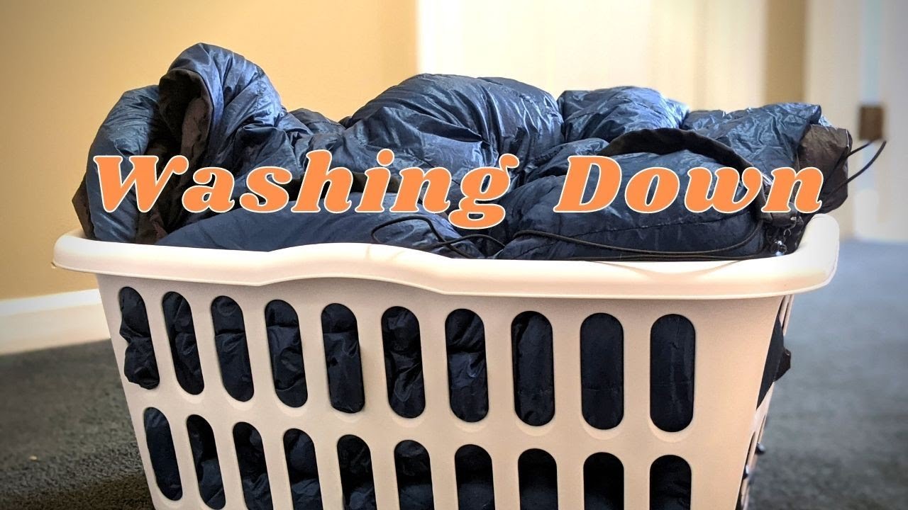 How to Wash Down Quilts and Sleeping Bags - Step by Step