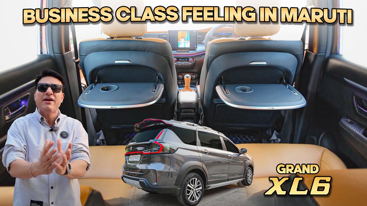 XL6 KO BANAYA BUSINESS CLASS🔥🤩Seat Tray Installed with Most LOADED XL6 Modification India📞7977493577