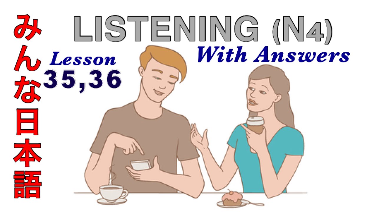minnano nihongo Listening- lesson-35-36, #japaneselanguage #japaneselanguageinnepali