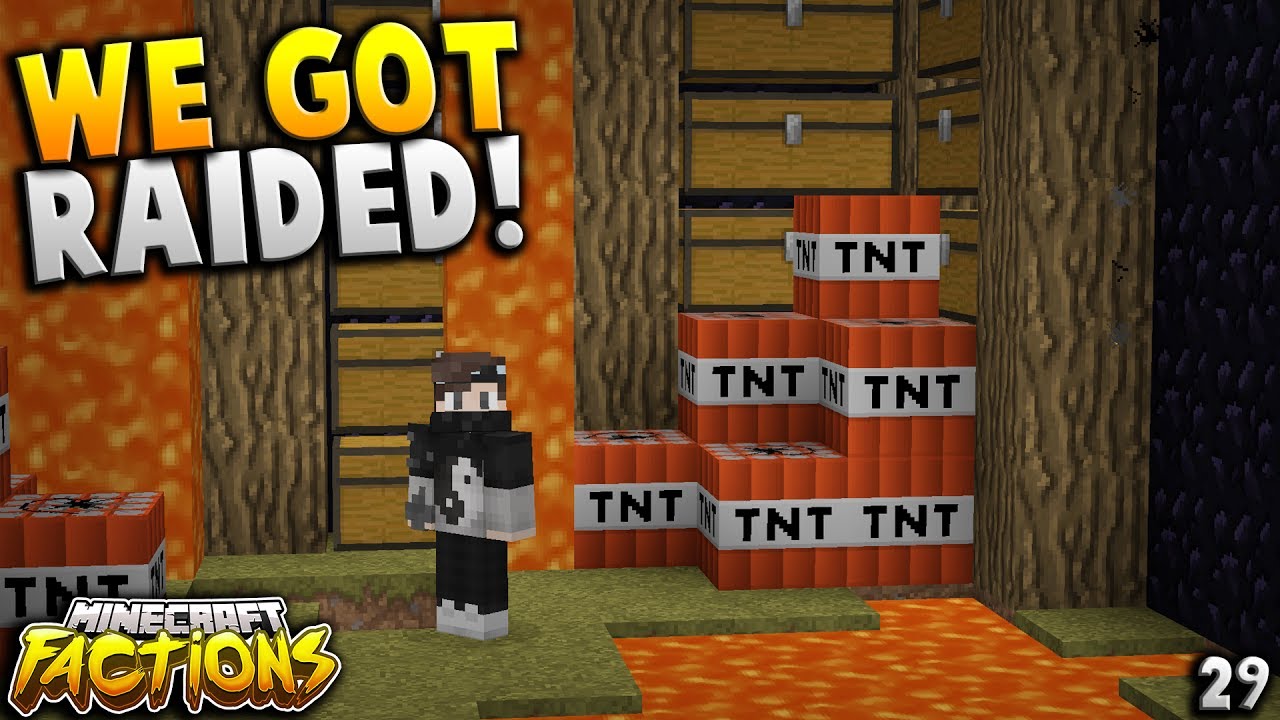 WE GOT RAIDED.. AGAIN! | Minecraft Factions #29