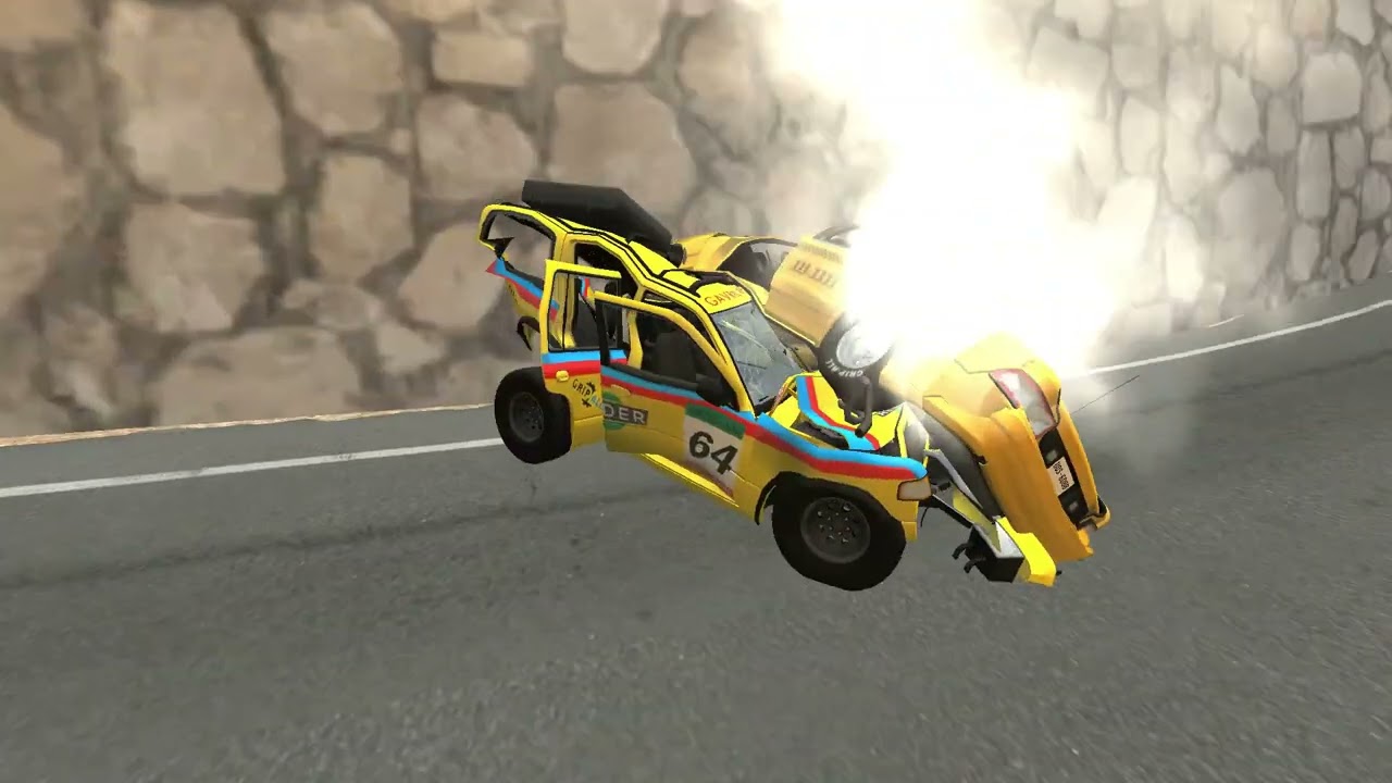 Краш тест BeamNG drive #25 (Ver 0.11.0.3 #6)
