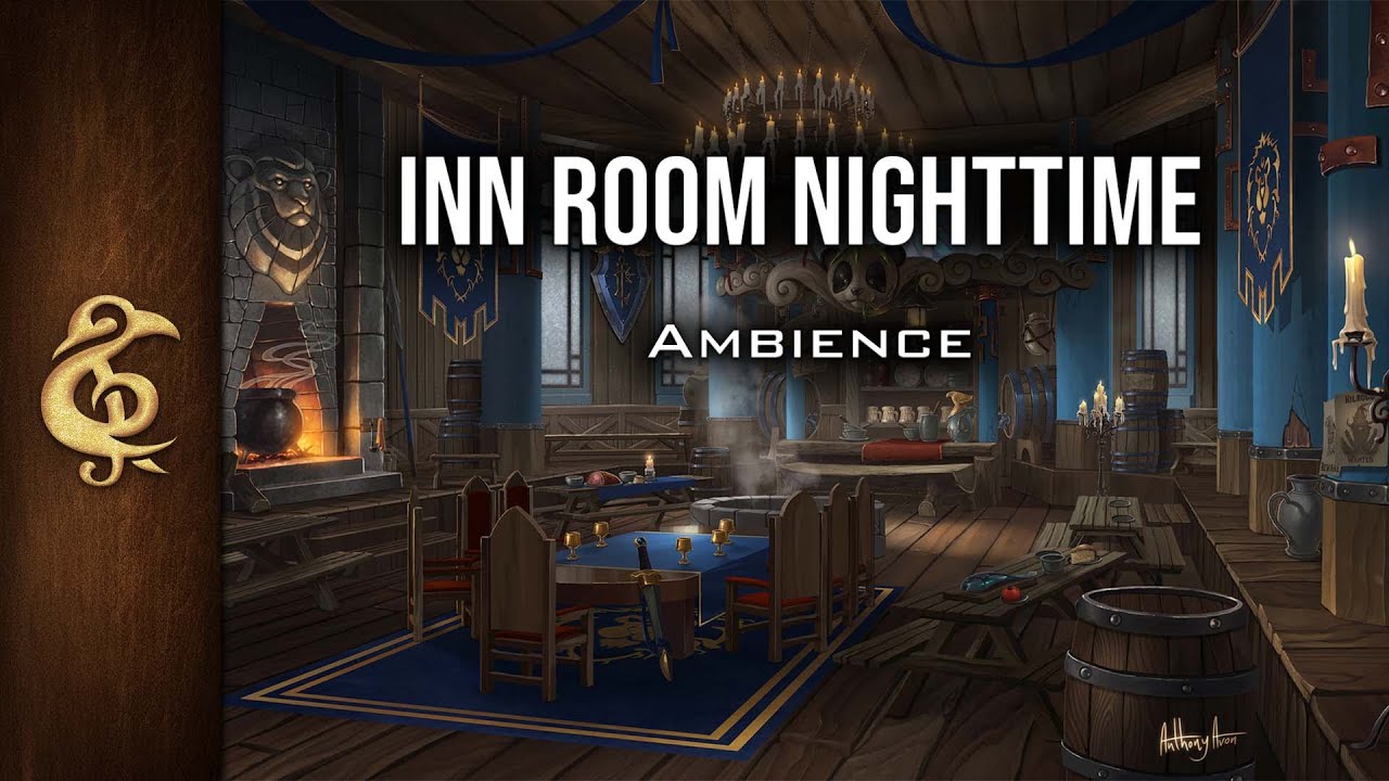 Inn Room Nighttime | Наверху Атмосфера перспективы | 1 час