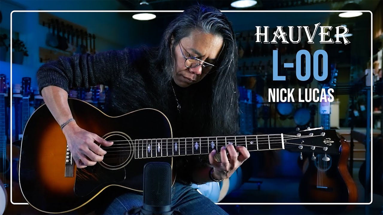 Acoustic Music Works - Michael Hauver Nick Lucas, L-00, Country Blues Guitar by Adrian Adioetomo