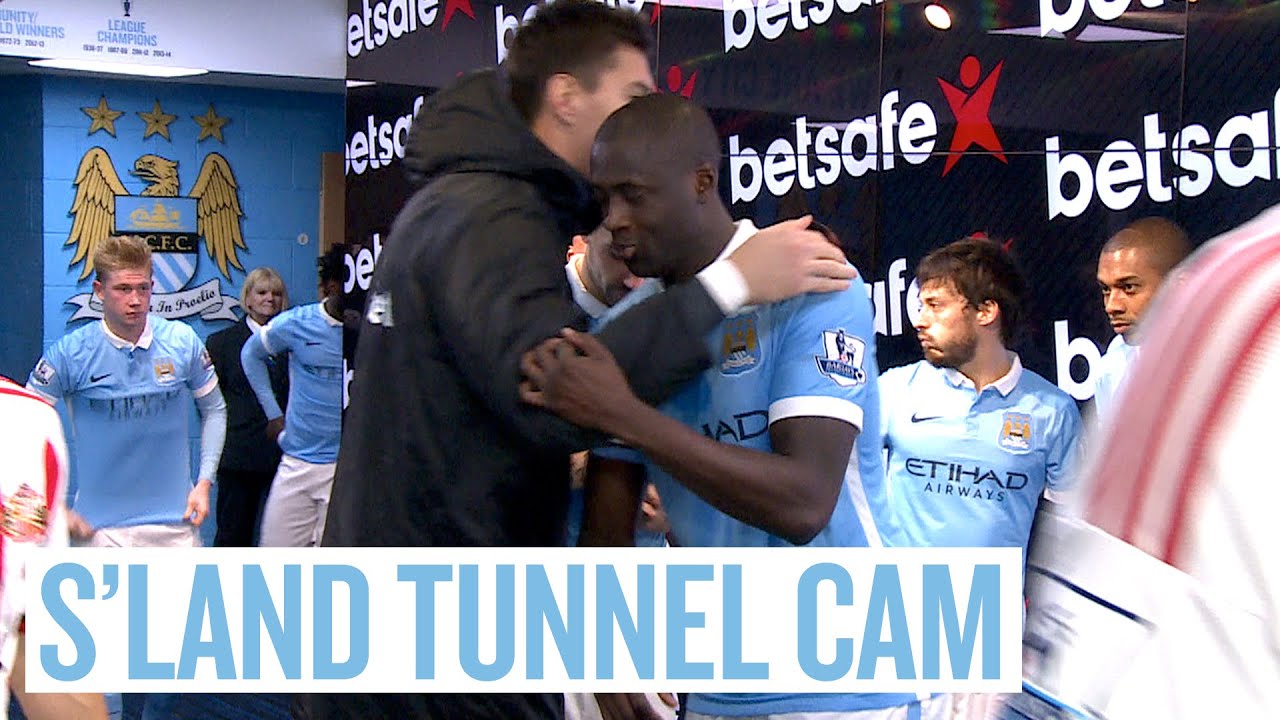 TUNNEL CAM | City 4-1 Sunderland